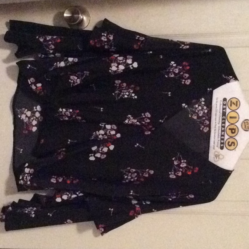 Flower print top